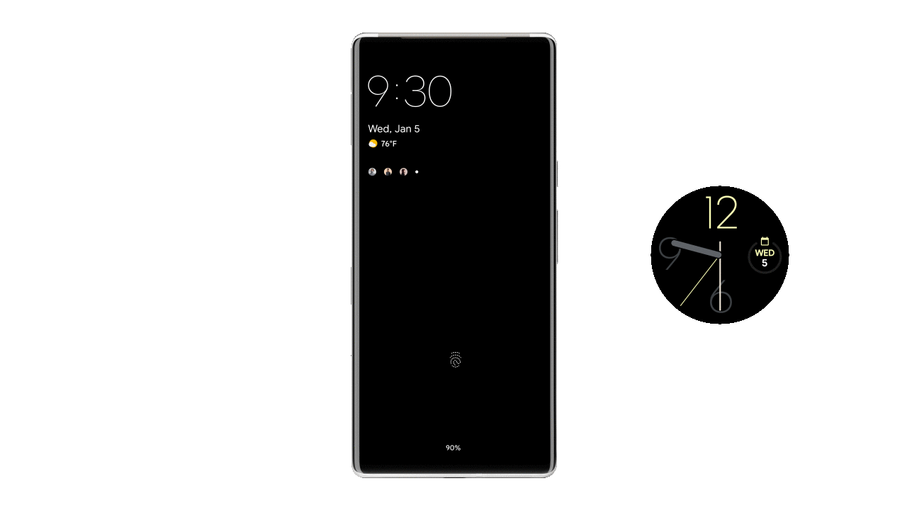 Android Wear OS unlock